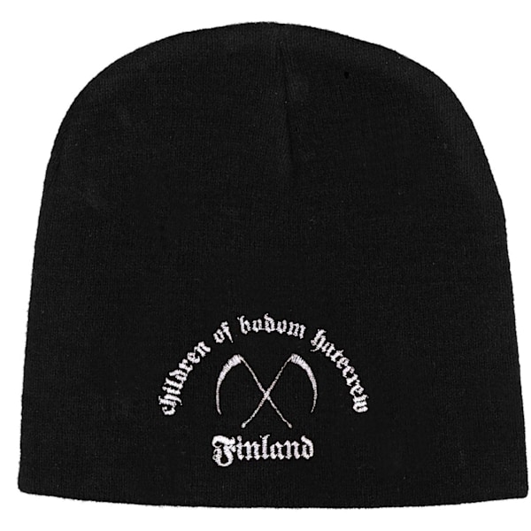 Children Of Bodom Unisex Vuxen Finland Mössa En Storlek Svart Black One Size