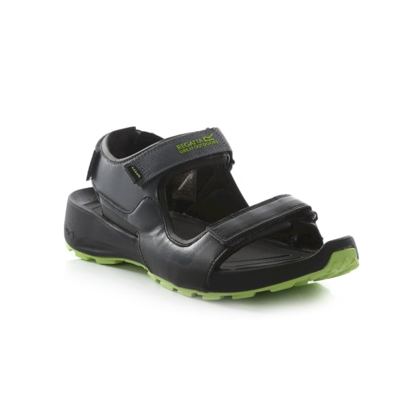 Regatta Mens Samaris Sandals 6 UK Black/Lime Black/Lime 6 UK