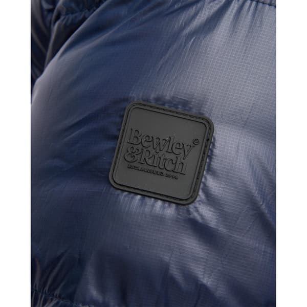 Bewley & Ritch Herr Northbrook Våtlook Vadderad Jacka L Marinblå Navy L