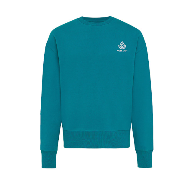 Iqoniq Unisex Vuxen Kruger Återvunnen Bomull Rundhals Avslappnad Passform Verdigris XS