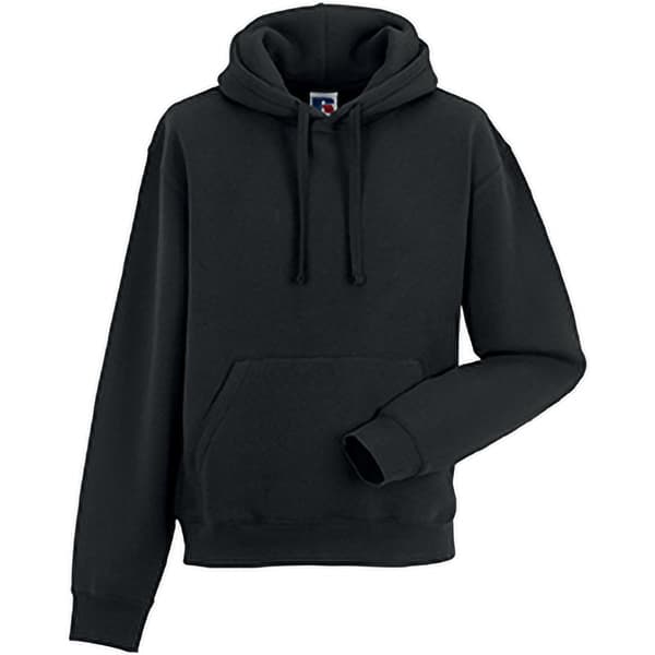 Russell Herr Autentisk Luvtröja / Hoodie M Svart Black M