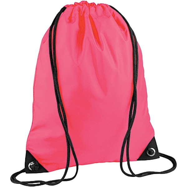 Bagbase Premium Gymsac Vattentät Väska (11 Liter) One Size Fluorescent Pink One Size