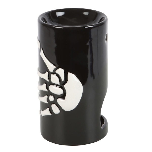 Something Different Skelett Hand Oljebrännare En Storlek Svart/Vit Black/White One Size