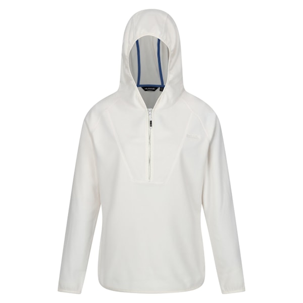 Regatta Warriewood Microfleece Halvzip Hoodie för Kvinnor/Dam 10 Polar Bear 10 UK