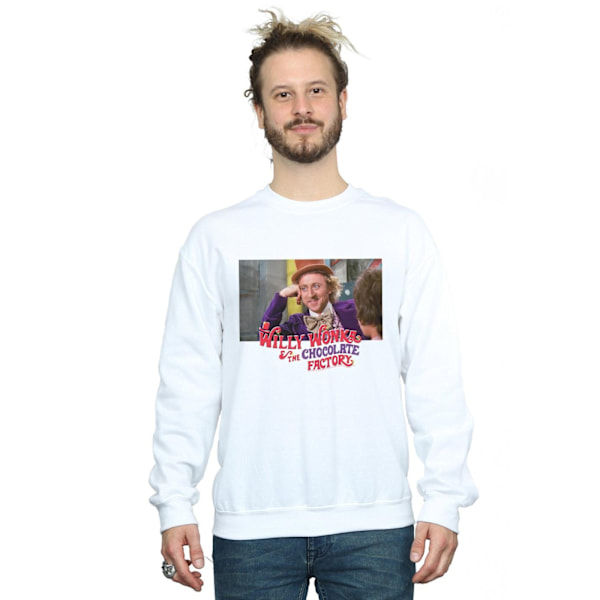 Willy Wonka And The Chocolate Factory Mens Condescending Wonka White 3XL