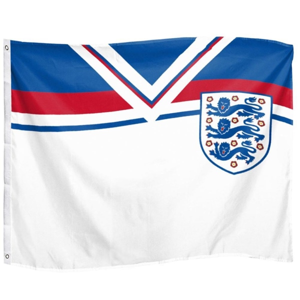 England FA 1982 Retro Flagga One Size Vit/Blå/Röd White/Blue/Red One Size