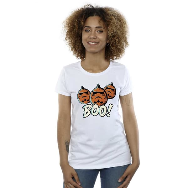 Star Wars Dam/Flickor Boo! Stormtrooper Pumpa Bomulls Boyfriend White M