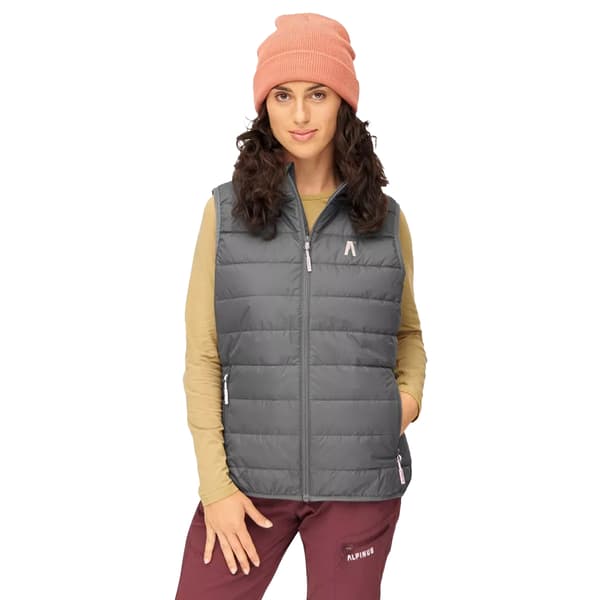 Alpinus Dam Monza Gilet L Grafit Graphite L