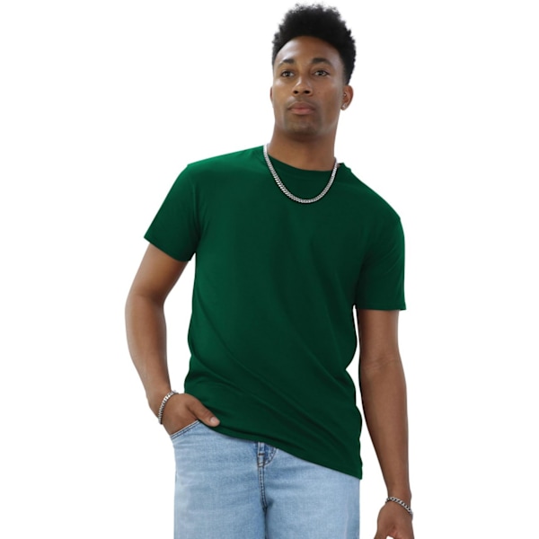 Casual Classics Unisex Adult Ringspun Cotton Organic T-Shirt 3X Forest Green 3XL