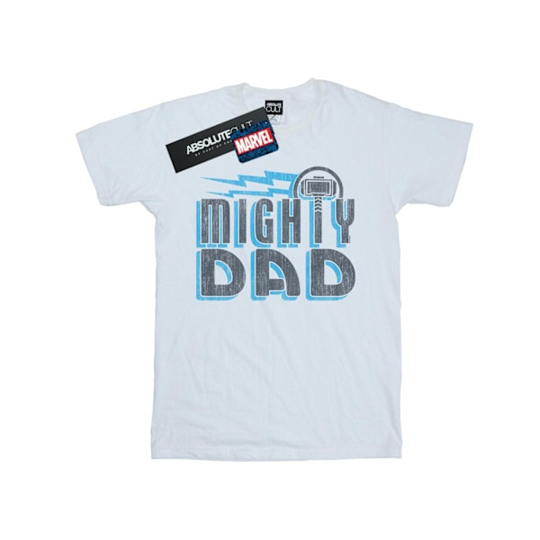 Marvel Herr Thor Mighty Dad T-shirt 4XL Vit White 4XL