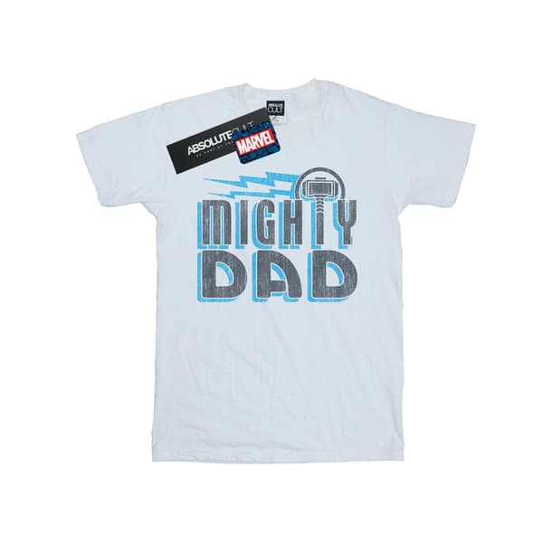 Marvel Herr Thor Mighty Dad T-Shirt M Svart Black M