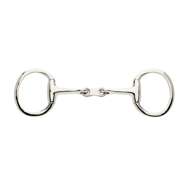 Lorina French Link Eggbutt Snaffle 5in Silver Silver 5in