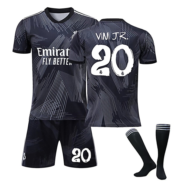 Real Madrid CF 22-23 Modeller med samma varumärke Jersey VINI JR. Nr 20 Fotbollströja kit XL