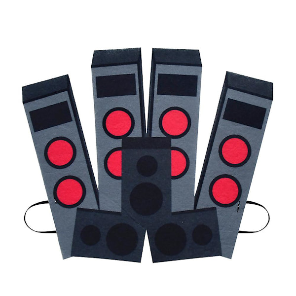 Halloween Skibidi Toaletti TV-mies Cosplay-asu Titan Speakerman Haalarimasku Asut Juhla Fancy Dress Bodysuit 6-7Years