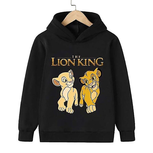 Barn Lejonkungen Kläder 2 Delar Set För Flickor Kläder Pojkar Simba Hoodies Topp+byxor Barn Kostym Träningsoverall Sportkläderbild Färg20[HK] 110CM