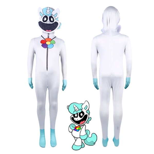 Cosplay Smiling Critters Clothes,Picky Piggy,DogDay,iptv spanien Jumpsuit Halloween Carnival Party Dress Up Dräkt För Barn Vuxna Craftycorn Craftycorn 110