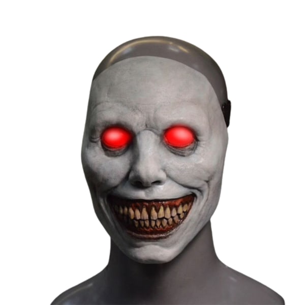 Halloween Terror Exorcist Mask Party Fancy Cosplay Costum White glow