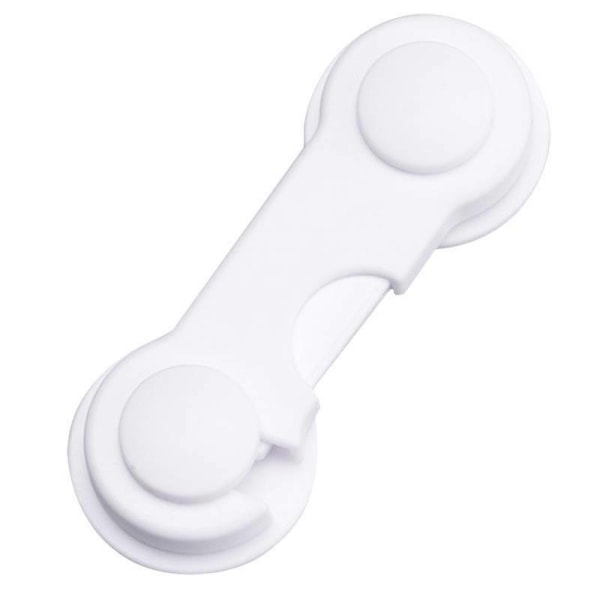 Barnskåp dörr låda kylskåp dörr spärr White 15PCS