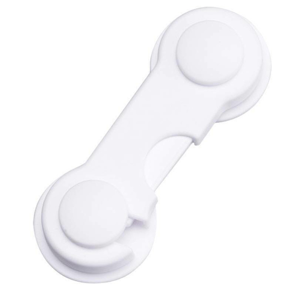 Barnskåp dörr låda kylskåp dörr spärr White 1PCS