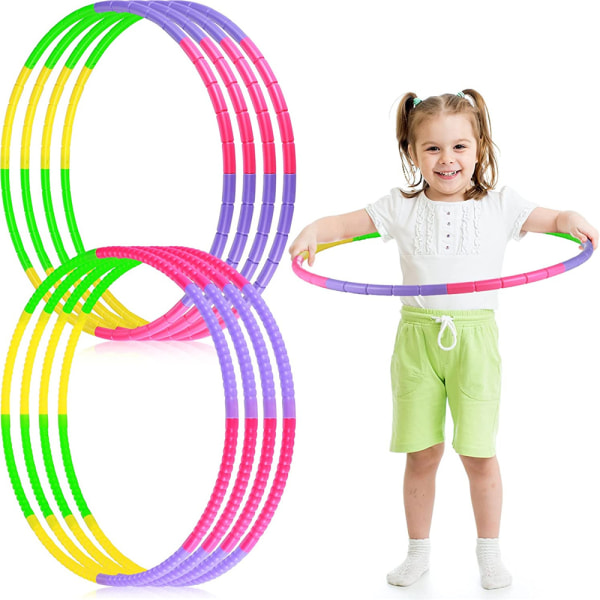 Leksakshulavtagbar plastbågar träningsutrustning leksak Wavy style