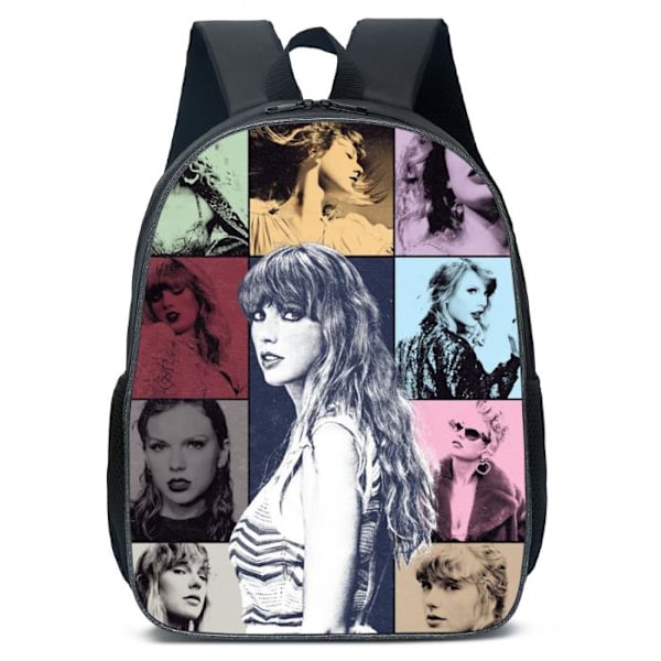 Taylor Swift Sångare Design Barn Flickor Ryggsäck Skola Axelväska Resa Ryggsäck Ny A