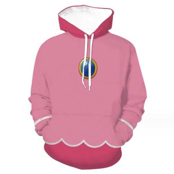 Mario Vuxen Hoodie Sweatshirt Film Rollspel Kläder A L