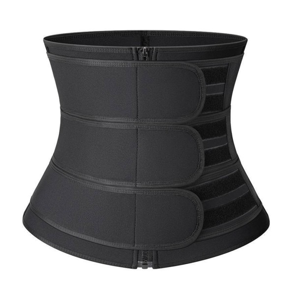 Woman Shapewear - tränare midja buken bälte korsett kroppsformning black XL