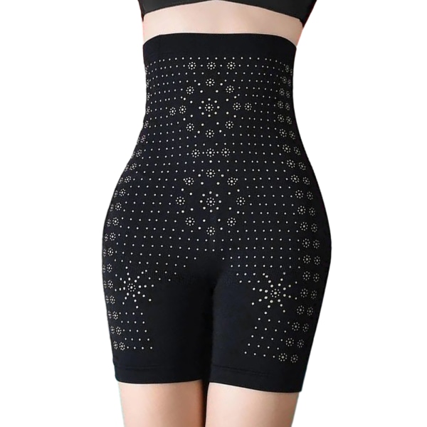 Kvinnors rumphöjare Shapewear Hög midja Magkontroll Panty Midja black
