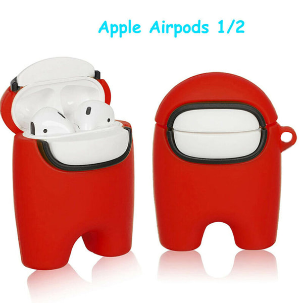 Among us AirPods Earphone Wireless Case Cover _ tillbehör _ Bl Purple airpods1.2