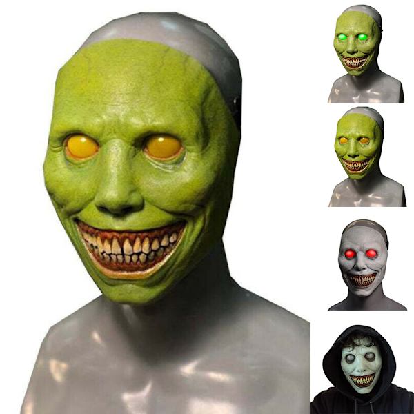 Halloween Terror Exorcist Mask Party Fancy Cosplay Kostym Green