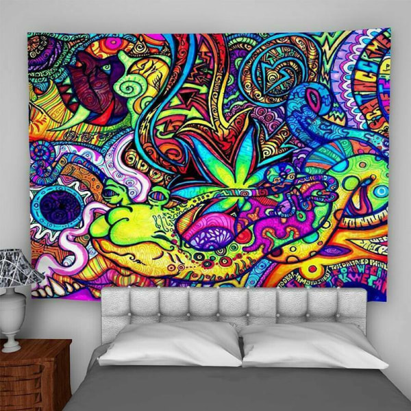 Gobeläng hippie väggbonad - filt hem konst dekoration - Ta 150*130cm