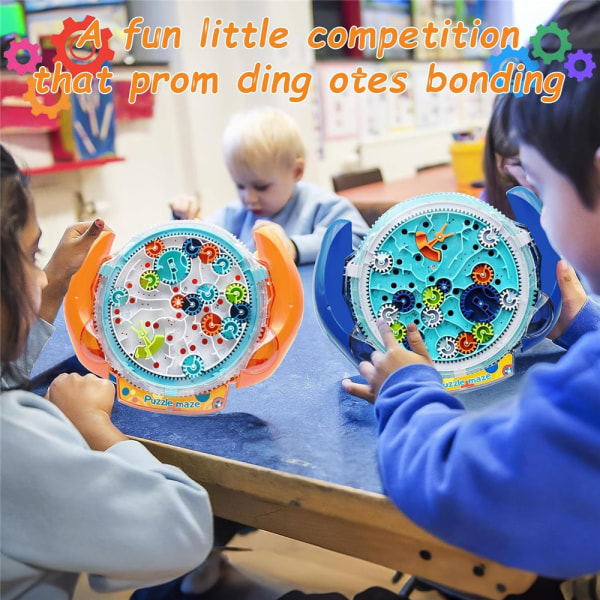 Roterande leksak Pedagogisk avlastningsleksak för barn blue