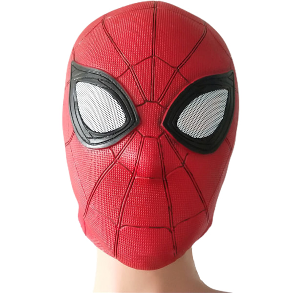 Spiderman Mask Halloween Kostym Cosplay Huvudbonader Play Rekvisita red