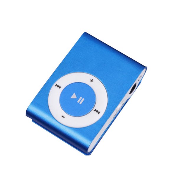 Sport Bluetooth MP3-spelare Musikspelare med FM-radioinspelning blue