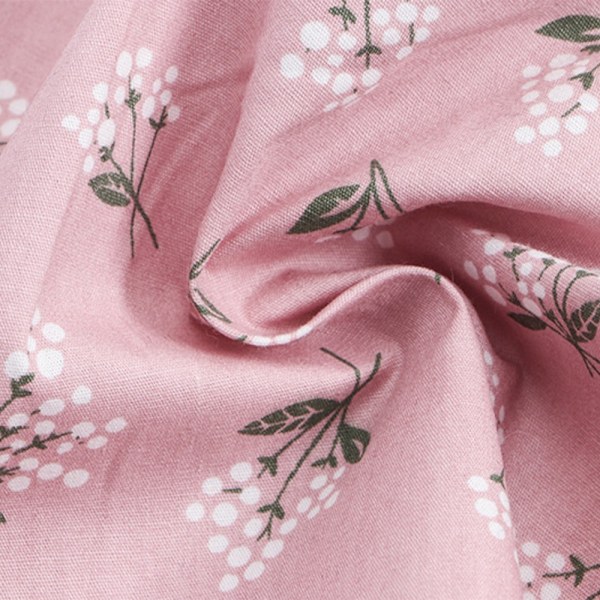 Flickklänning Blomstertryck Qipao Ärmlös Cheongsam Klänningar Prinsessa Födelsedagsfest Kostym 1-6 År Pink 90cm