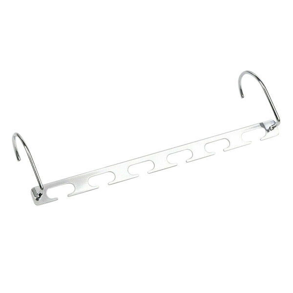 6st utrymmesspara hängare med krok 6-håls organizer 6PCS
