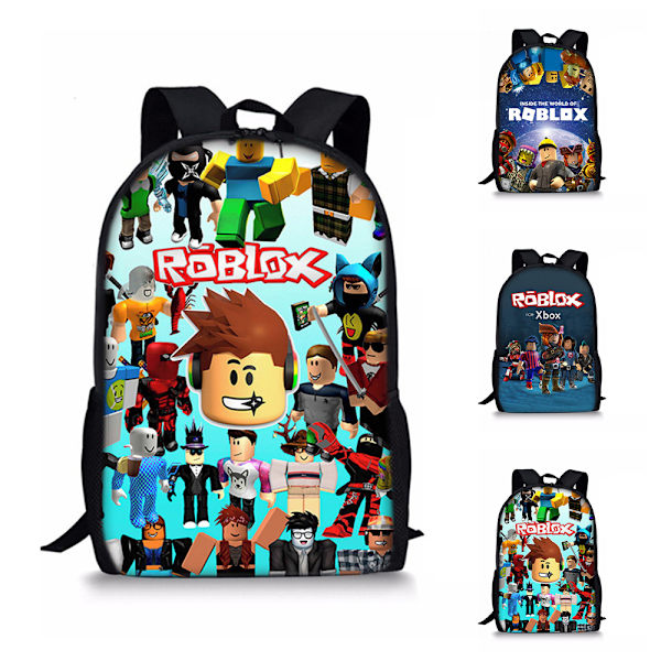 Roblox Game Kid Ryggsäck Lunch Bagmt Resväskor Mini Present B