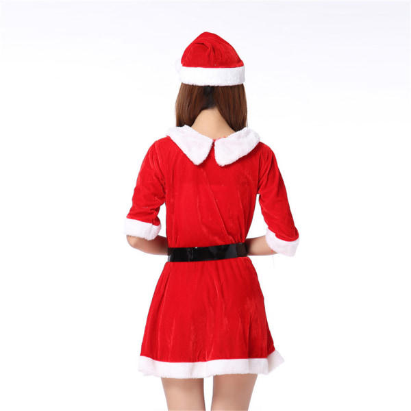 Julklänningar för kvinnor Elegant Sexiga Kostymer Cosplay Klänning