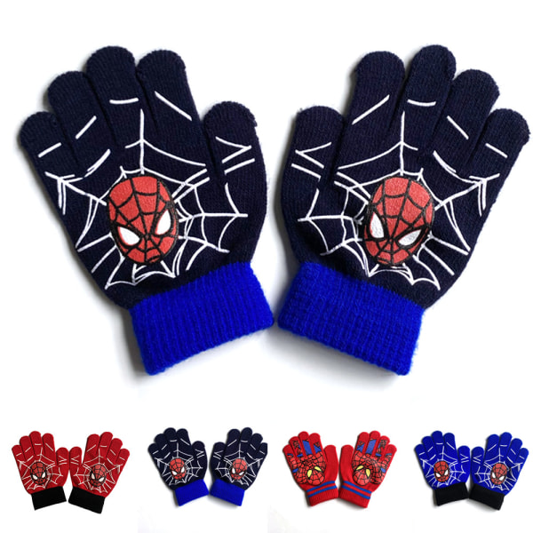 Barncykelhandskar Cartoon Spider-man Barn Sport Cykelhandskar #3 15*6cm