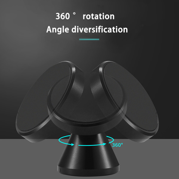 Magnetisk telefonhållare för bil - Universal 360° rotation