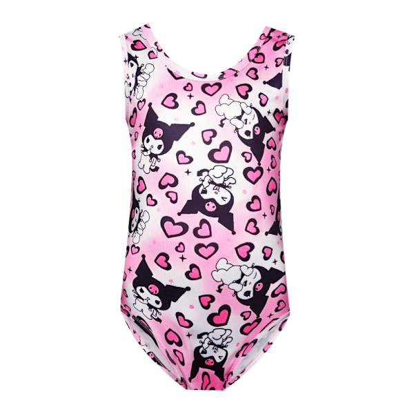 Barn Flickor Kuromi Tecknad Baddräkt Hel Baddräkt Strandkläder Simdräkt Surfdräkt #2 140cm