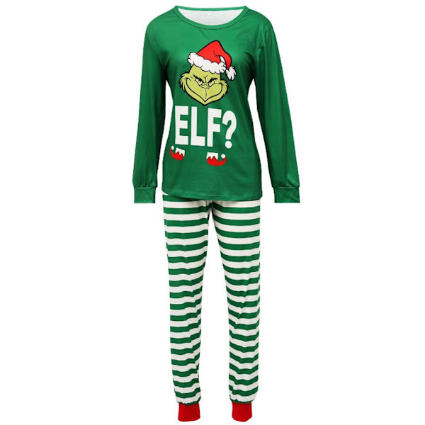 Baby Kids Familj Matchande Julpyjamas Hemkläder Set Women L