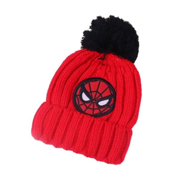 Barn Cartoon Plysch Ullhatt Cartoon Vinter Plysch Hatt Varm D