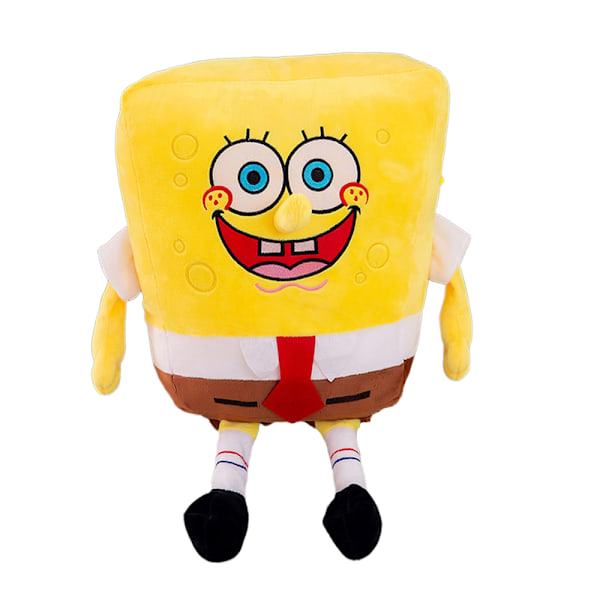 SpongeBob SquarePants Barnens Sängkläder Super Mjuk Plysch Örngott Fylld Plyschdocka A 35cm