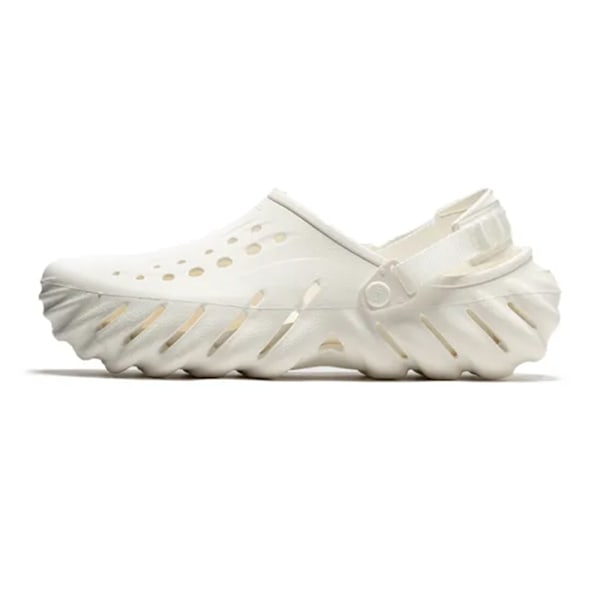 Crocs Unisex Echo Clog Tofflor White-A 41
