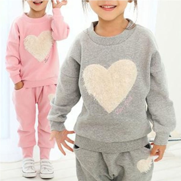 Barnkläder _  fritidskläder _  byxor pink 3-4Years