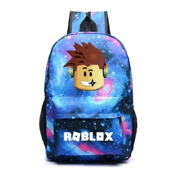Roblox Ryggsäck Barn Skola Väska Studenter Bokväska Resväska Present B