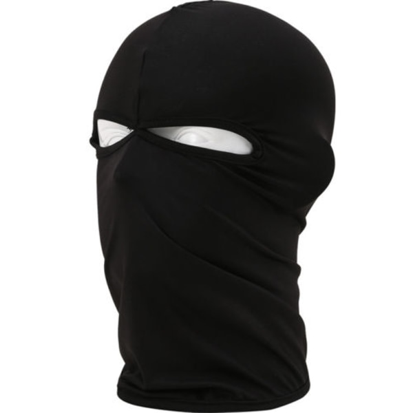 Vinter Full Face Varm Mask Utomhus Cykling Vindskydd black