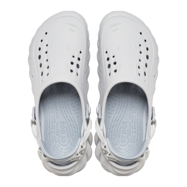 Crocs Unisex Echo Clog Tofflor Grey-A 41