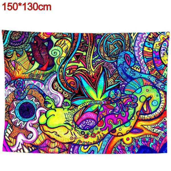Gobeläng hippie väggbonad - filt hem konst dekoration - Ta 150*130cm